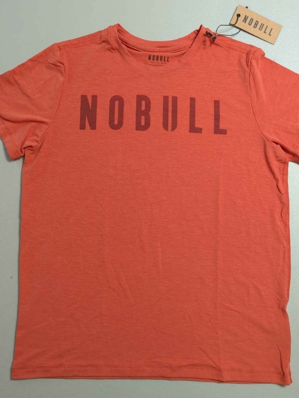 NWT kids XL Nobull reddish/orange t-shirt